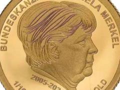 Фотофакт: В ФРГ отчеканили монеты с Меркель