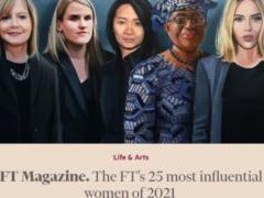 Financial Times составил список самых влиятельных женщин мира