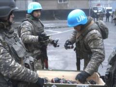 Без разрешения ООН: в Казахстане зафиксировали военных в синих касках