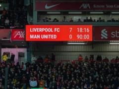  Ливерпуль  с унизительным счетом разгромил  Манчестер Юнайтед  в центральном матче тура АПЛ