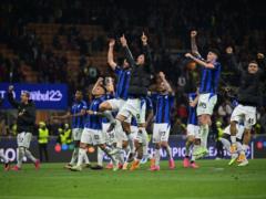  Интер  –  Милан : букмекеры сделали прогноз на ответный матч полуфинала Лиги чемпионов
