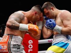 Украинец Радченко проиграл  исторический  бой за звание чемпиона в бриджервейте