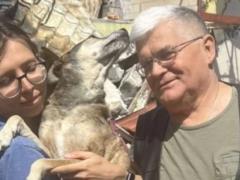 Директор Одесского зоопарка нашел своего пса, который сбежал из-за обстрелов неделю назад