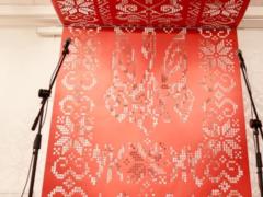 В Музее истории Киева зафиксировали рекорд - самую большую вытынанку