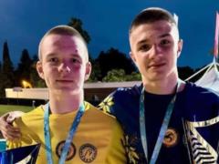 Подросток, который спас людей в Сумах, выиграл  серебро  на чемпионате Европы по пляжной борьбе