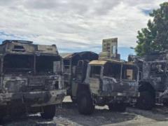 Росіяни в Німеччині спалили вантажівки Бундесверу, сплутавши їх із технікою ЗСУ (відео)