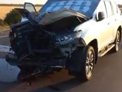 Дрон РФ врезался в авто главного раввина Херсона