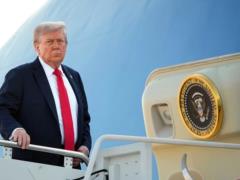 Трамп с самолета по дороге к Путину: Я здесь, чтобы посадить их за стол переговоров