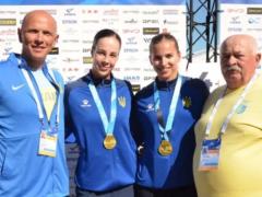 Украинские каноистки Лузан и Федоров завоевали  золото  на ЧМ в Италии