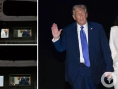 Трамп махал пальцем, Мелания качала головой: сеть взбудоражили кадры эмоционального разговора президентской четы США