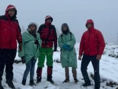 На Говерле спасли женщину и 15-летнего подростка, попавших в  ловушку  непогоды