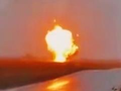 У порту Новоросійськ після атаки дронів палає нафтовий термінал (відео)