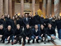 Хор  Гомін  исполнил  Щедрик  в парламенте Австрии