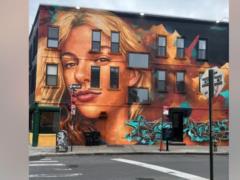 В Бруклине появился мурал с изображением украинки Заруцкой, профинансированный Маском