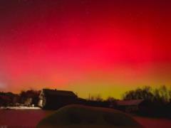 Ночью украинцы любовались полярным сиянием – в каких регионах оно было видно