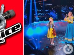 Развернули все кресла и довели до слез: певица Иллария с дочкой на  Голосе  в Италии растрогала песней о  супергероях  войны.