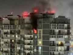 Краснодарська ППО збила наші дрони багатоповерхівкою, медцентром і лінією електропередач (відео)