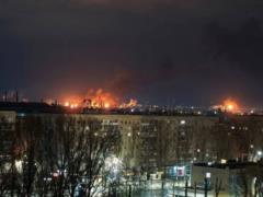 Такої масованої атаки ще не було: у Тольятті дрони вдарили по двох заводах (відео)