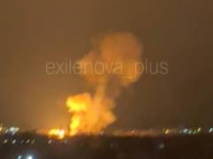 Численні влучання і багато вогню: у РФ атаковані нафтобази та нафтопровідна станція (відео)
