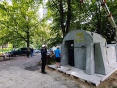 В Таллинне соорудили первое модульное укрытие на случай воздушной угрозы