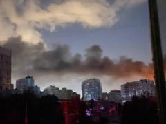 Бєлгород взагалі лишився без світла, ракети вгатили по ТЕЦ (відео)