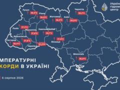 Аномальная жара установила температурные рекорды сразу в 13 украинских городах
