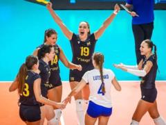 Женская сборная Украины по волейболу одержала первую победу на чемпионате Европы-2026