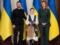 Зеленские вручили награду  Будущее Украины  9-летней гимнастке, потерявшей ножку во время атаки РФ